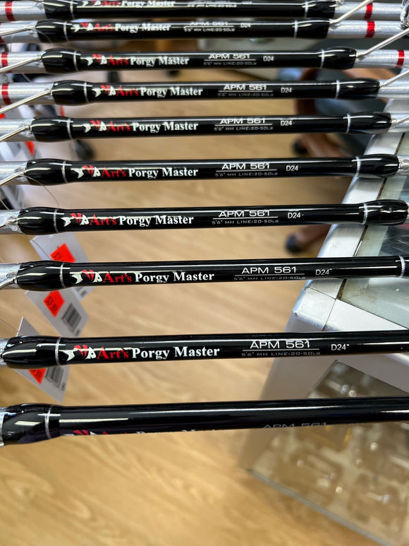 Art's Porgy Master Boat Conventional Rods