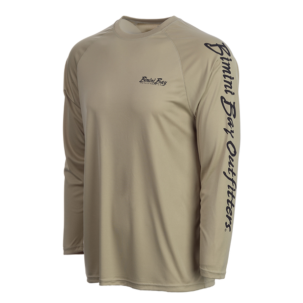 Bimini Bay Hook M' Men's Long Sleeve Shirt Fluke