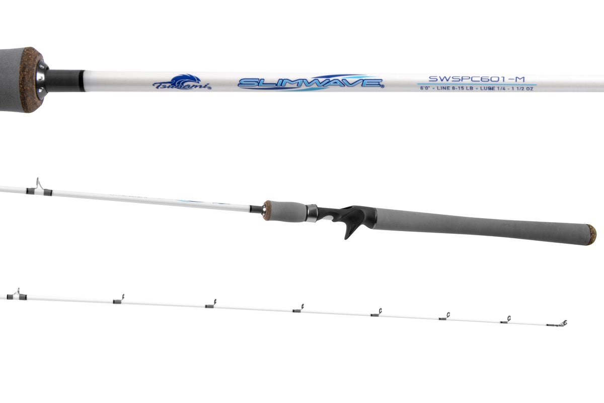 Tsunami Slimwave Slow Pitch Casting Rod – Art's Tackle & Fly