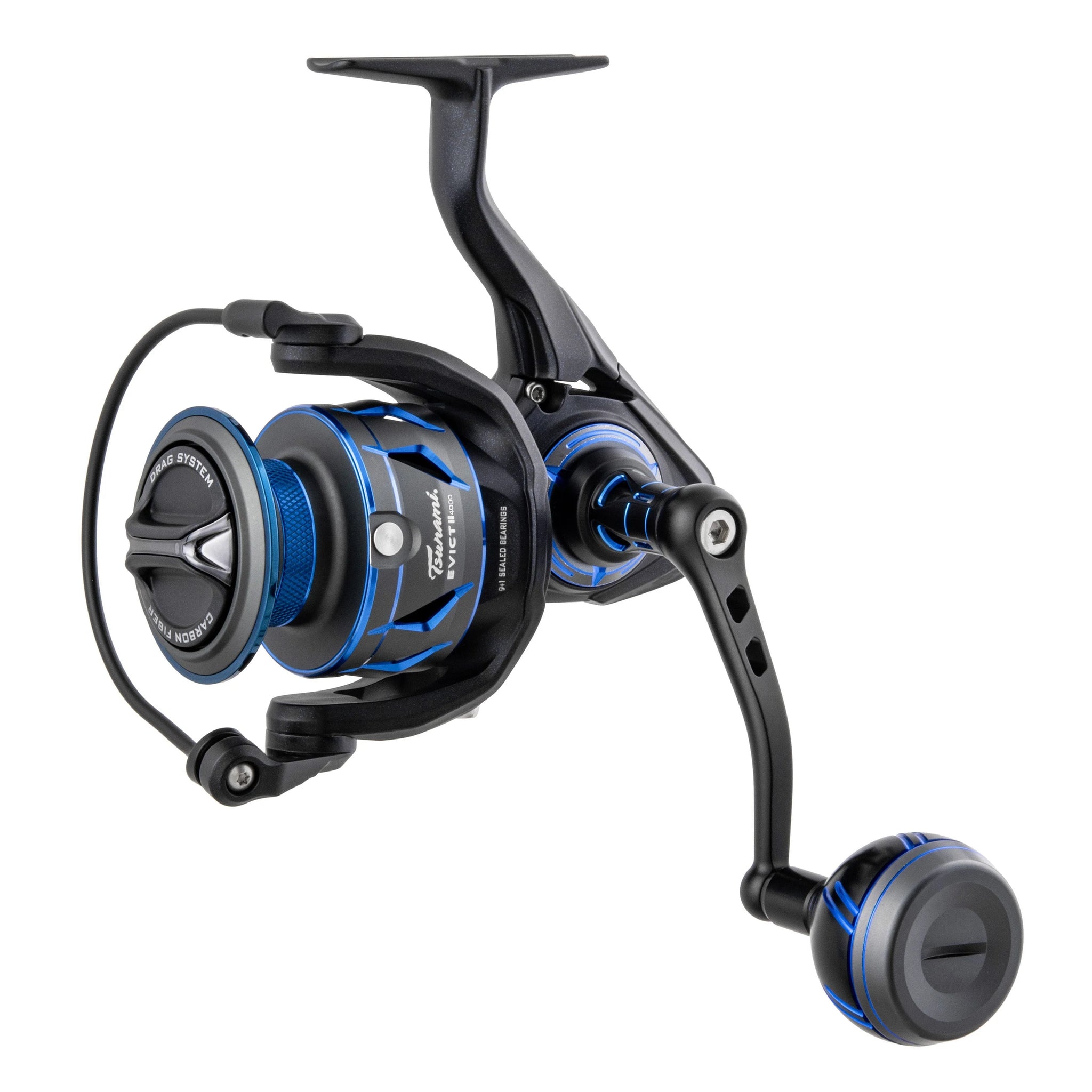 blue daiwa spinning reels Tsunami Evict II Spinning Reel – Art's Tackle & Fly