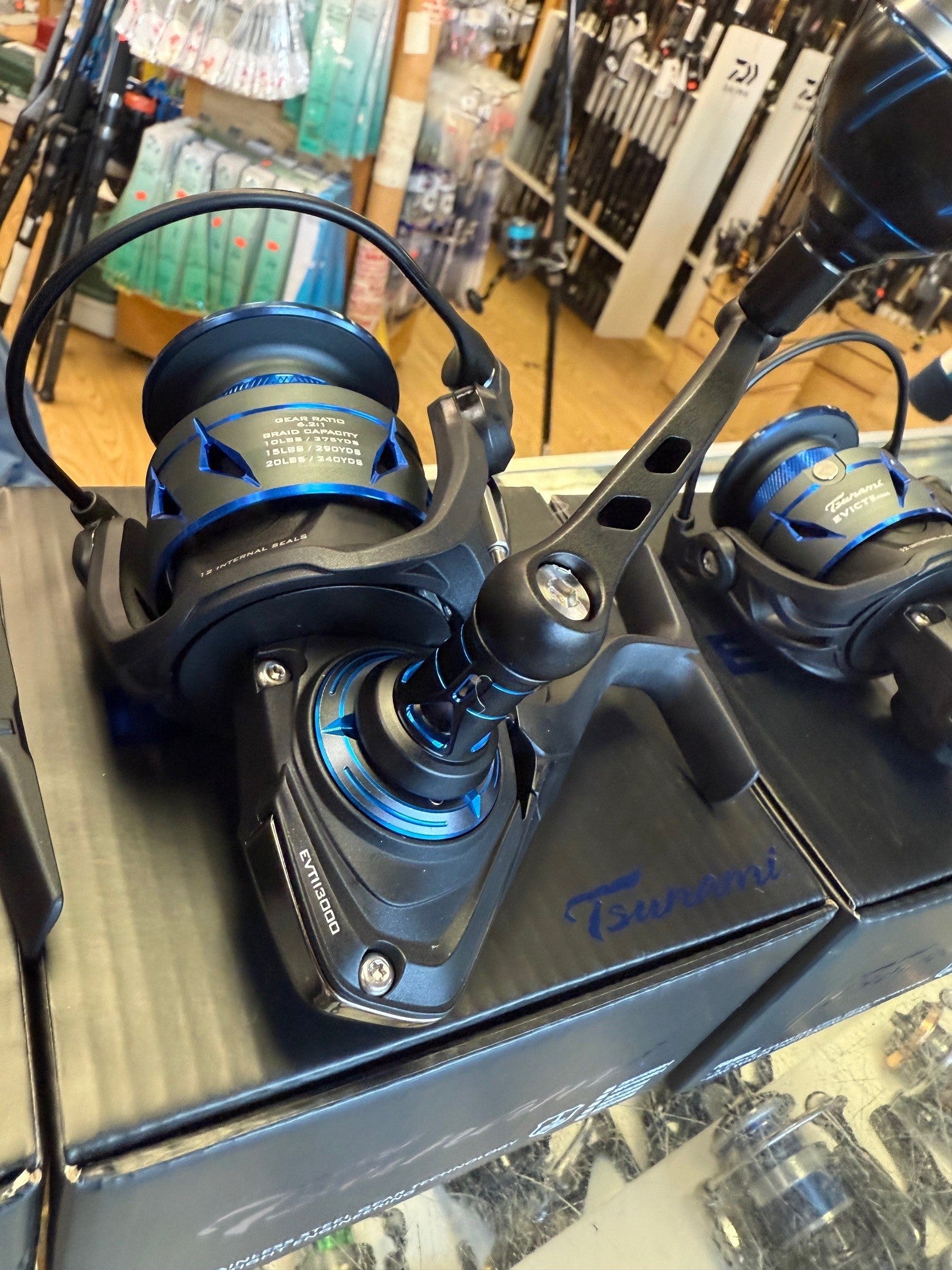 daiwa saltist 2000 Tsunami Evict II Spinning Reel – Art's Tackle & Fly
