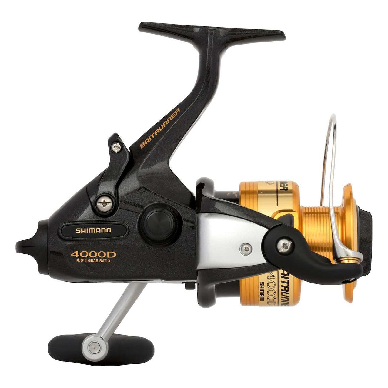 shimano 6000 baitrunner reel OC Spinning Dynabalance reducing reel wobble producing extra smooth performance SHIMANO Baitrunner DL RB, Size: