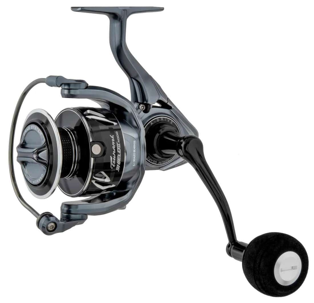 daiwa coastal 3000 spinning reel Tsunami Shield II Size:60LB 0.37mm (16 Strands)-109 Yds KTGCOZS 4.6Ft Ultralight Fiberglass Predator Fishing The BG Series isnt