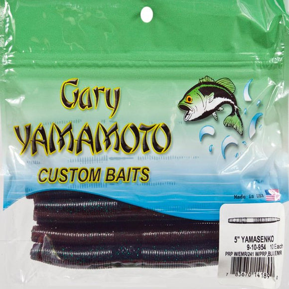 Yamamoto Senko Worm – Soft Plastic Bass Lure – Assorted Sizes & Colors (Custom Baits)
