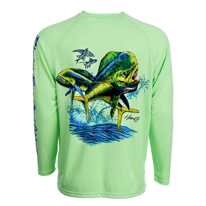 Bimini Bay Hook M' Performance T Shirts Mahi