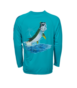 Bimini Bay Hook M' Men's Long Sleeve Shirt Tarpon