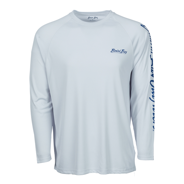 Chemise De Pêche Homme Bimini Bay – Manches Longues – Taille L – Gris