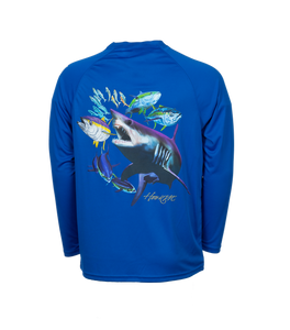 Bimini Bay Hook Hook M' Men's Long Sleeve Shirt Mako 3