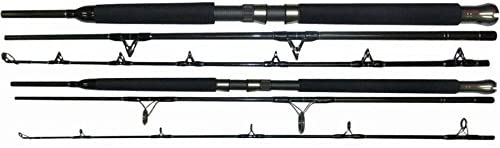 Tsunami Three Piece Travel Spinning Rod