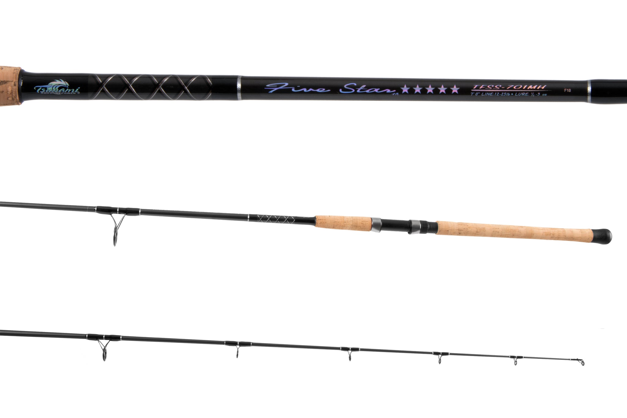 Tsunami Tuff Tip Boat Spinning Rod – Art's Tackle & Fly Tsunami Tuff Tip Boat Spinning Rod – Art's Tackle & Fly