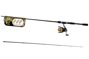 tsunami citadel rod test II Spinning Combo 5' 1000 Light along with a stainless steel main shaft that resists corrosion from saltwater exposure Tsunami Citadel T-3 Spinning Rod