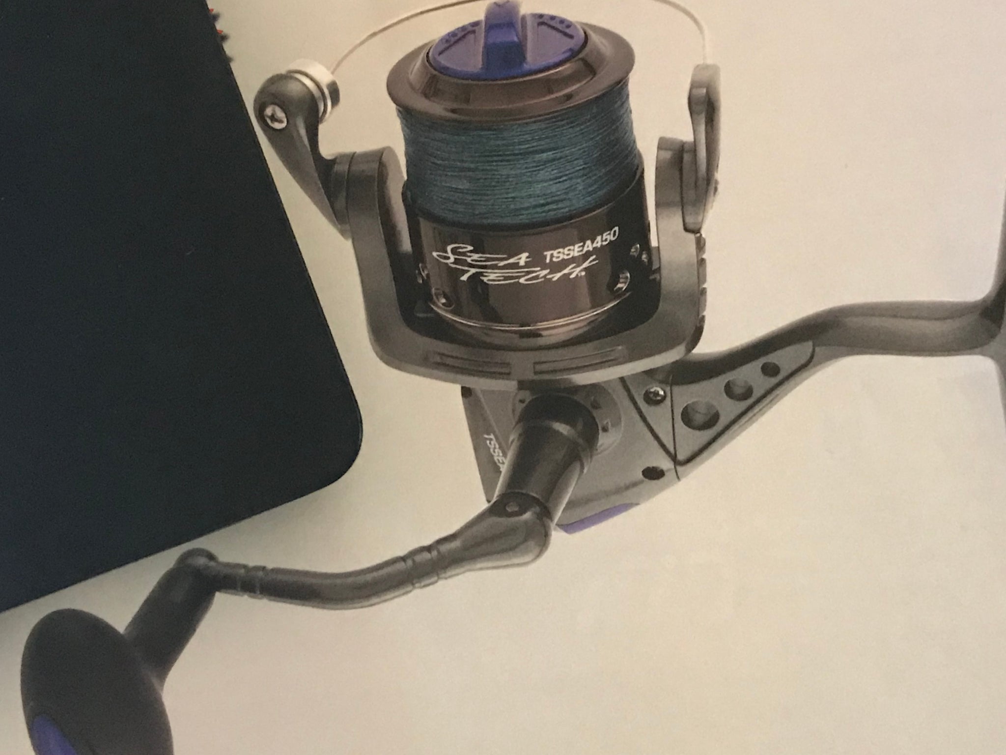 braided line on shimano spinning reels Tsunami Sea Tech Spinning Reel with Braided Line