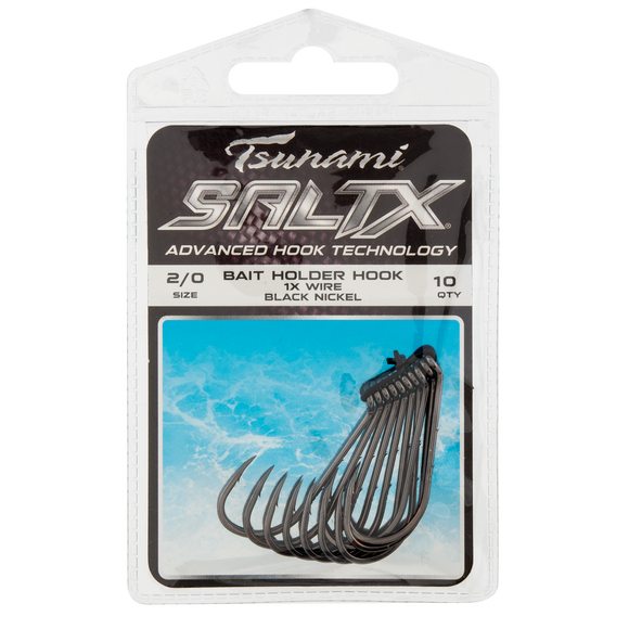 Tsunami SaltX Baitholder Hooks 1x – Art's Tackle & Fly