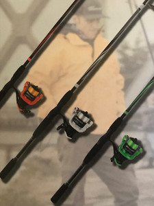 ebay fishing rods and reels Pole Combo Set, 2.1m/6.89ft, 2PCS Rods, 2PCS Spinning piece graphite composite rod Penn Wrath II Spinning Combo