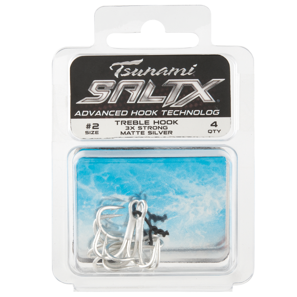 Tsunami SaltX Treble Hook 3x Strong